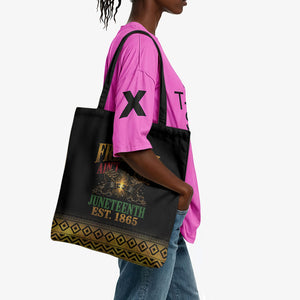 Juneteenth 1865 Tote Bag Freedom Ain't Free