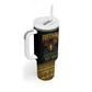 Juneteenth 1865 Tumbler With Handle Freedom Ain't Free