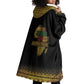 Juneteenth 1865 Wearable Blanket Hoodie Freedom Ain't Free