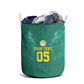 Custom Senegal Football Laundry Basket Lions Of Teranga Sporty Style