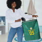 Custom Senegal Football Laundry Basket Lions Of Teranga Sporty Style
