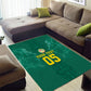 Custom Senegal Football Area Rug Lions Of Teranga Sporty Style