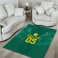 Custom Senegal Football Area Rug Lions Of Teranga Sporty Style