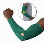Custom Senegal Football Arm Sleeves Lions Of Teranga Sporty Style