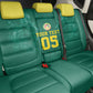 Custom Senegal Football Back Car Seat Cover Lions Of Teranga Sporty Style