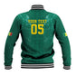 Custom Senegal Football Baseball Jacket Lions Of Teranga Sporty Style