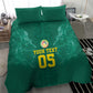 Custom Senegal Football Bedding Set Lions Of Teranga Sporty Style