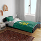 Custom Senegal Football Bedding Set Lions Of Teranga Sporty Style