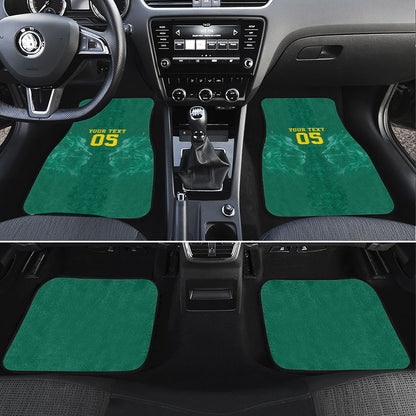 Custom Senegal Football Car Mats Lions Of Teranga Sporty Style