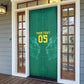 Custom Senegal Football Door Cover Lions Of Teranga Sporty Style