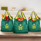 Custom Senegal Football Grocery Bag Lions Of Teranga Sporty Style