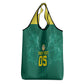Custom Senegal Football Grocery Bag Lions Of Teranga Sporty Style