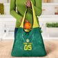 Custom Senegal Football Grocery Bag Lions Of Teranga Sporty Style