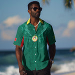 Custom Senegal Football Hawaiian Shirt Lions Of Teranga Sporty Style