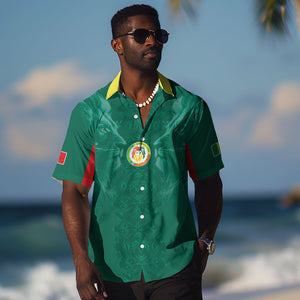 Custom Senegal Football Hawaiian Shirt Lions Of Teranga Sporty Style