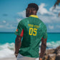 Custom Senegal Football Hawaiian Shirt Lions Of Teranga Sporty Style