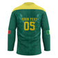 Custom Senegal Football Hockey Jersey Lions Of Teranga Sporty Style