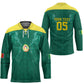 Custom Senegal Football Hockey Jersey Lions Of Teranga Sporty Style