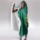 Custom Senegal Football Hooded Blanket Lions Of Teranga Sporty Style