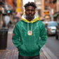 Custom Senegal Football Hoodie Lions Of Teranga Sporty Style