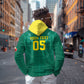 Custom Senegal Football Hoodie Lions Of Teranga Sporty Style