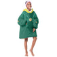 Custom Senegal Football Kid Wearable Blanket Hoodie Lions Of Teranga Sporty Style
