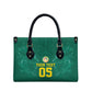 Custom Senegal Football Leather Bag Lions Of Teranga Sporty Style