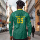 Custom Senegal Football Long Sleeve Button Shirt Lions Of Teranga Sporty Style
