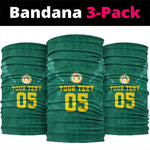 Custom Senegal Football Neck Gaiter Lions Of Teranga Sporty Style