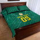 Custom Senegal Football Quilt Bed Set Lions Of Teranga Sporty Style