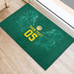 Custom Senegal Football Rubber Doormat Lions Of Teranga Sporty Style