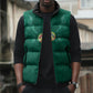 Custom Senegal Football Sleeveless Puffer Jacket Lions Of Teranga Sporty Style