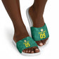 Custom Senegal Football Slide Sandals Lions Of Teranga Sporty Style