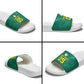 Custom Senegal Football Slide Sandals Lions Of Teranga Sporty Style