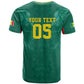 Custom Senegal Football T shirt Lions Of Teranga Sporty Style