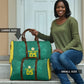 Custom Senegal Football Travel Bag Lions Of Teranga Sporty Style