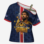 Custom Vozinha Goalkeeper Hero Cabo Verde Football 2026 Cross Shoulder Shirt