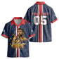 Custom Vozinha Goalkeeper Hero Cabo Verde Football 2026 Kid Hawaiian Shirt LT05