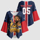Custom Vozinha Goalkeeper Hero Cabo Verde Football 2026 Kimono Sleeve Blouse