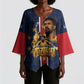 Custom Vozinha Goalkeeper Hero Cabo Verde Football 2026 Kimono Sleeve Blouse