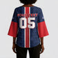 Custom Vozinha Goalkeeper Hero Cabo Verde Football 2026 Kimono Sleeve Blouse