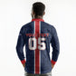 Custom Vozinha Goalkeeper Hero Cabo Verde Football 2026 Long Sleeve Polo Shirt