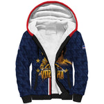 Custom Vozinha Goalkeeper Hero Cabo Verde Football 2026 Sherpa Hoodie