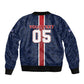 Custom Vozinha Goalkeeper Hero Cabo Verde Football 2026 Sleeve Zip Bomber Jacket