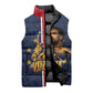 Custom Vozinha Goalkeeper Hero Cabo Verde Football 2026 Sleeveless Puffer Jacket