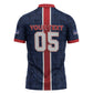 Custom Vozinha Goalkeeper Hero Cabo Verde Football 2026 Zipper Polo Shirt