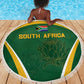 South Africa Cricket Beach Blanket Go Champions Protea Pattern