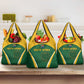 South Africa Cricket Grocery Bag Go Champions Protea Pattern