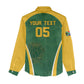 Custom South Africa Cricket Women Casual Shirt Go Champions Protea Pattern LT05