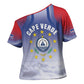 Cape Verde July 5th Cross Shoulder Shirt Happy Independence Day